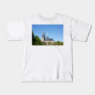 Cathedral, Luxembourg Kids T-Shirt